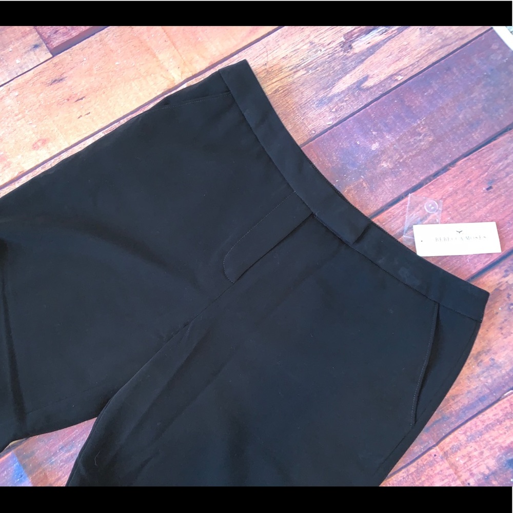Rebecca Moses Black Slacks Size 10